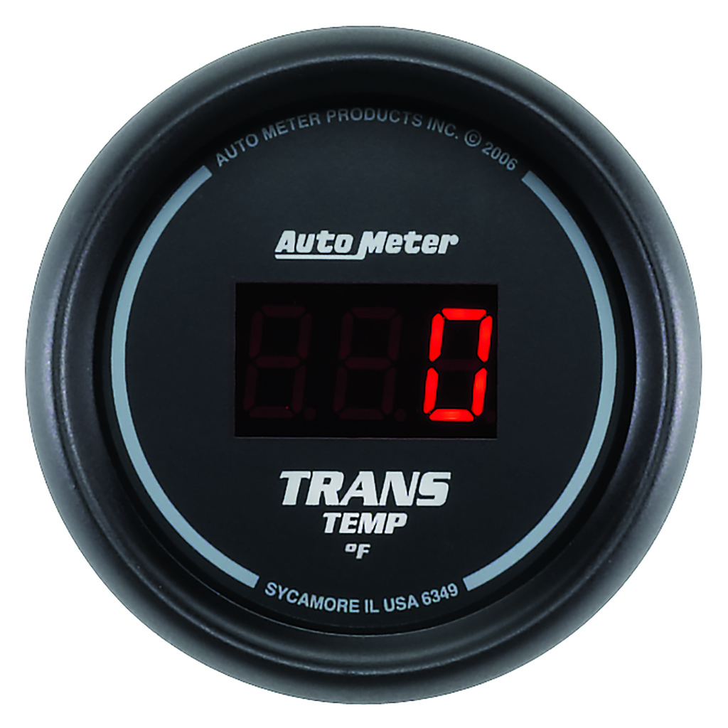 2-1/16" Transmisjon Temperatur, 0-340 °F, Sport-Comp Digital
