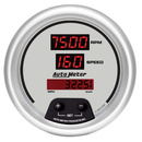 3-3/8" Turteller/Speedometer Combo, 10k Rpm/260 Mph/260 Km/H, Ultra-Lite Digital