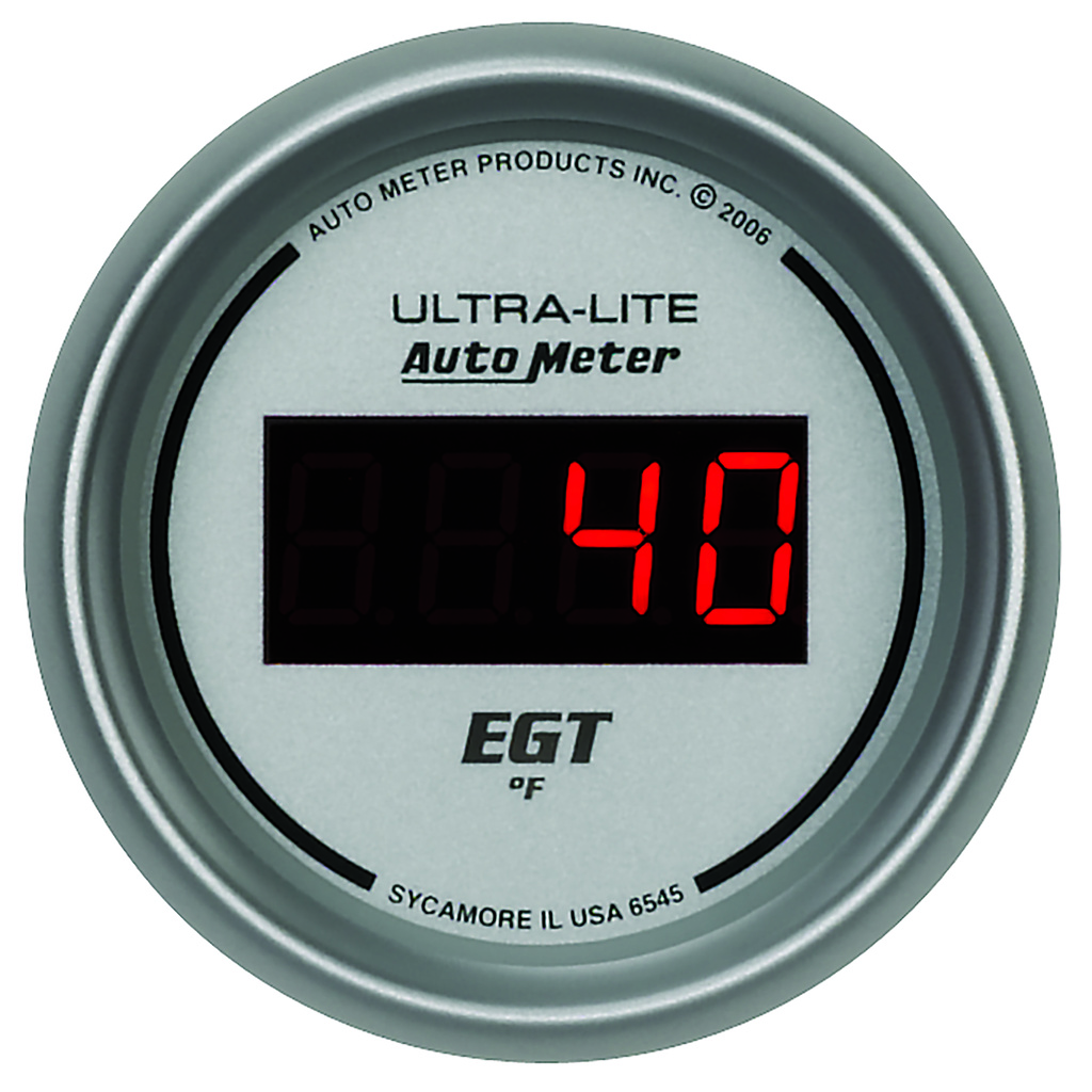 2-1/16" Pyrometer, 0-2000 °F, Ultra-Lite Digital