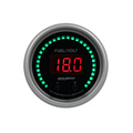 2-1/16" Two Channel Fuel Level / Voltmeter, 0-100%/8-18v, Sport-Comp Elite Digital