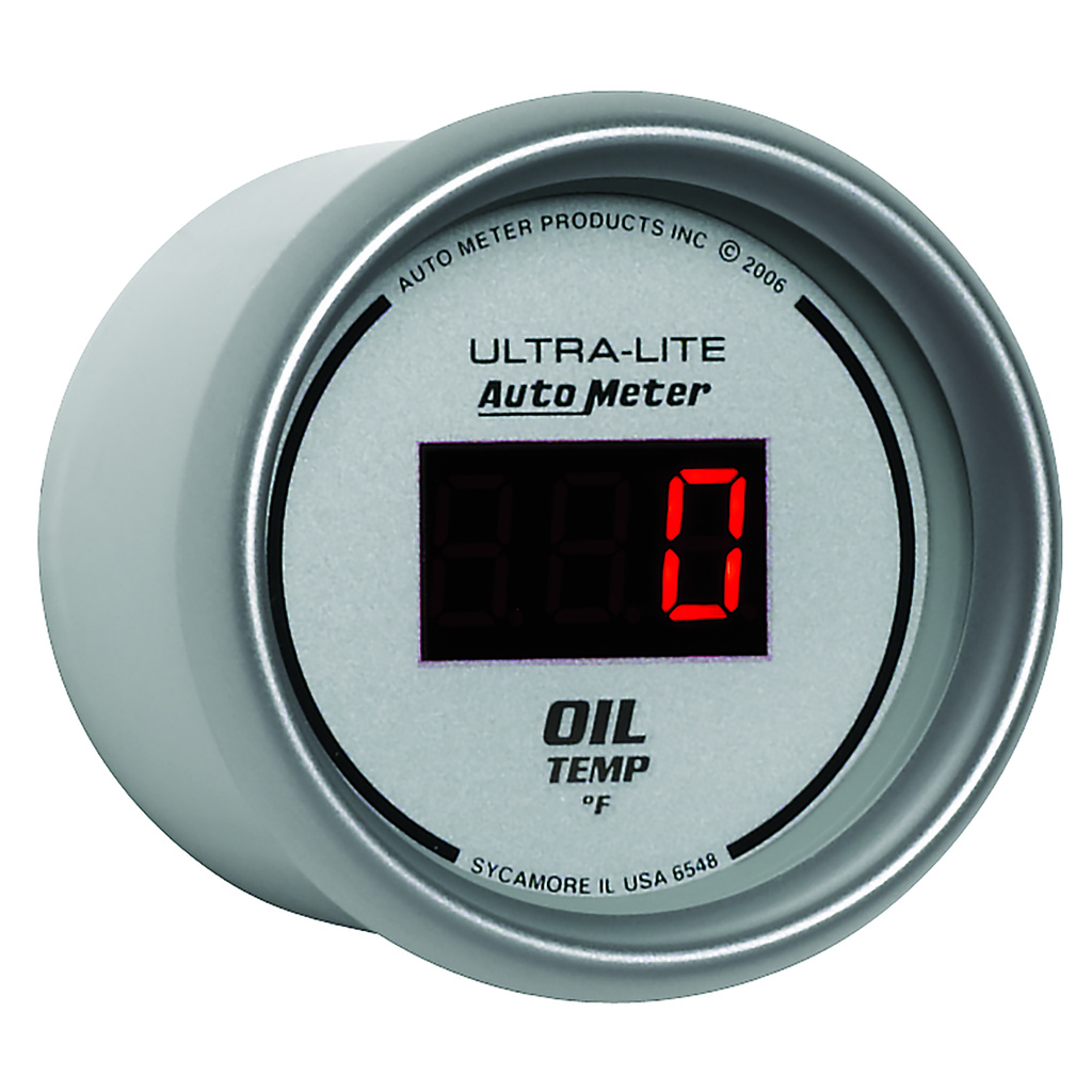 2-1/16" Oljetemperatur, 0-340 °F, Ultra-Lite Digital