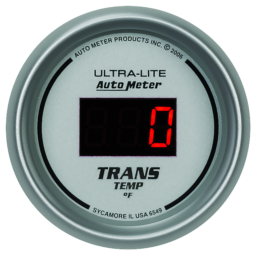 2-1/16" Transmisjon Temperatur, 0-340 °F, Ultra-Lite Digital