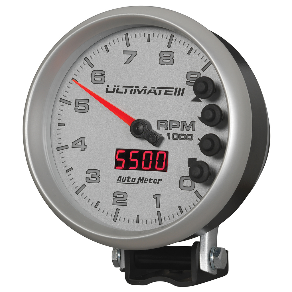 5" Turteller, 0-9000 Rpm, Pedestal, Ultimate Iii Playback, Silver