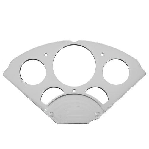 Tilpasset dashbordpanel, Chevy Car 55-56, 5 Gauge, Billet