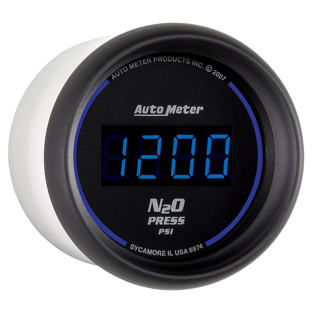 2-1/16" Nitrous Trykk, 0-1600 Psi, Cobalt Digital