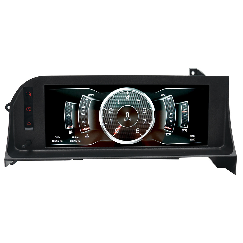 Invision Lcd Dash Kit, 87-93 Ford Mustang Fox Body, Direct Fit Digital Dash