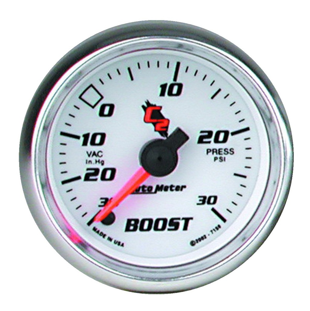 2-1/16" Boost/Vakuum, 30 In Hg/30 Psi, C2