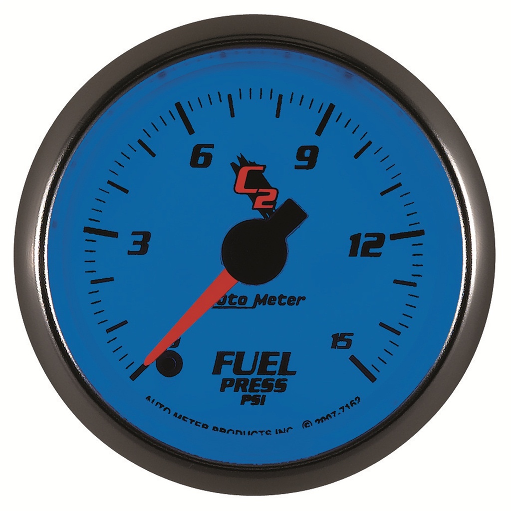 2-1/16" Drivstoff Trykk, 0-15 Psi, C2