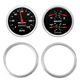 2 Gauge Direct Fit Dash Kit, Chevy Truck 47-53, 2 Gauge,  Designer Black