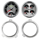 2 Gauge Direct Fit Dash Kit, Chevy Car 51-52, 2 Gauge,  American Muscle