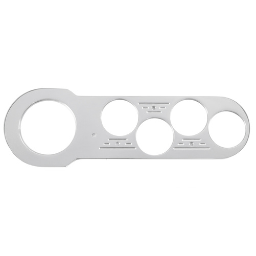 Tilpasset dashbordpanel, Chevy Car 53-54, 5 Gauge, Billet