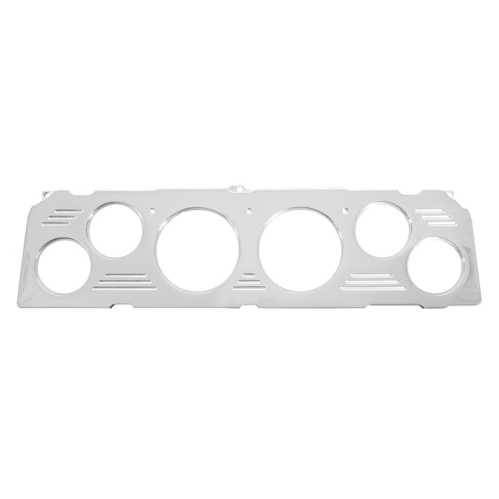 6-målers tilpasset dashbordsett, Chevy Truck 64-66, Old Tyme White