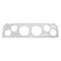 6-målers tilpasset dashbordsett, Chevy Truck 64-66, Old Tyme White