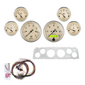 6-målers tilpasset dashbordsett, Chevy Truck 64-66, Antique Beige