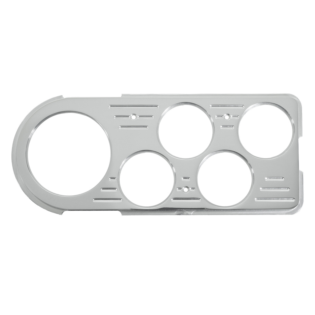 5-målers tilpasset dashbordsett, Ford Truck 48-50, Old Tyme White