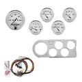 5-målers tilpasset dashbordsett, Ford Truck 48-50, Old Tyme White