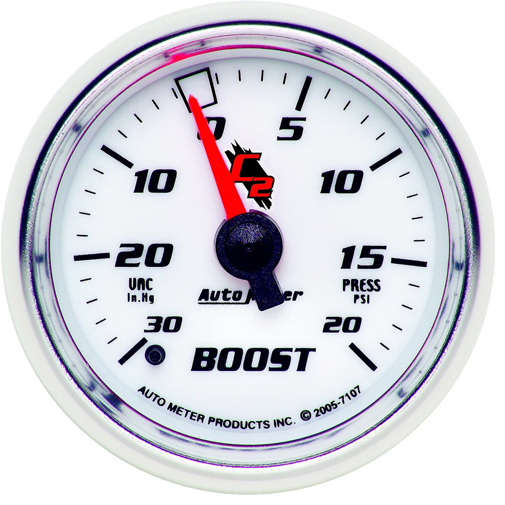 2-1/16" Boost/Vakuum, 30 In Hg/20 Psi, C2