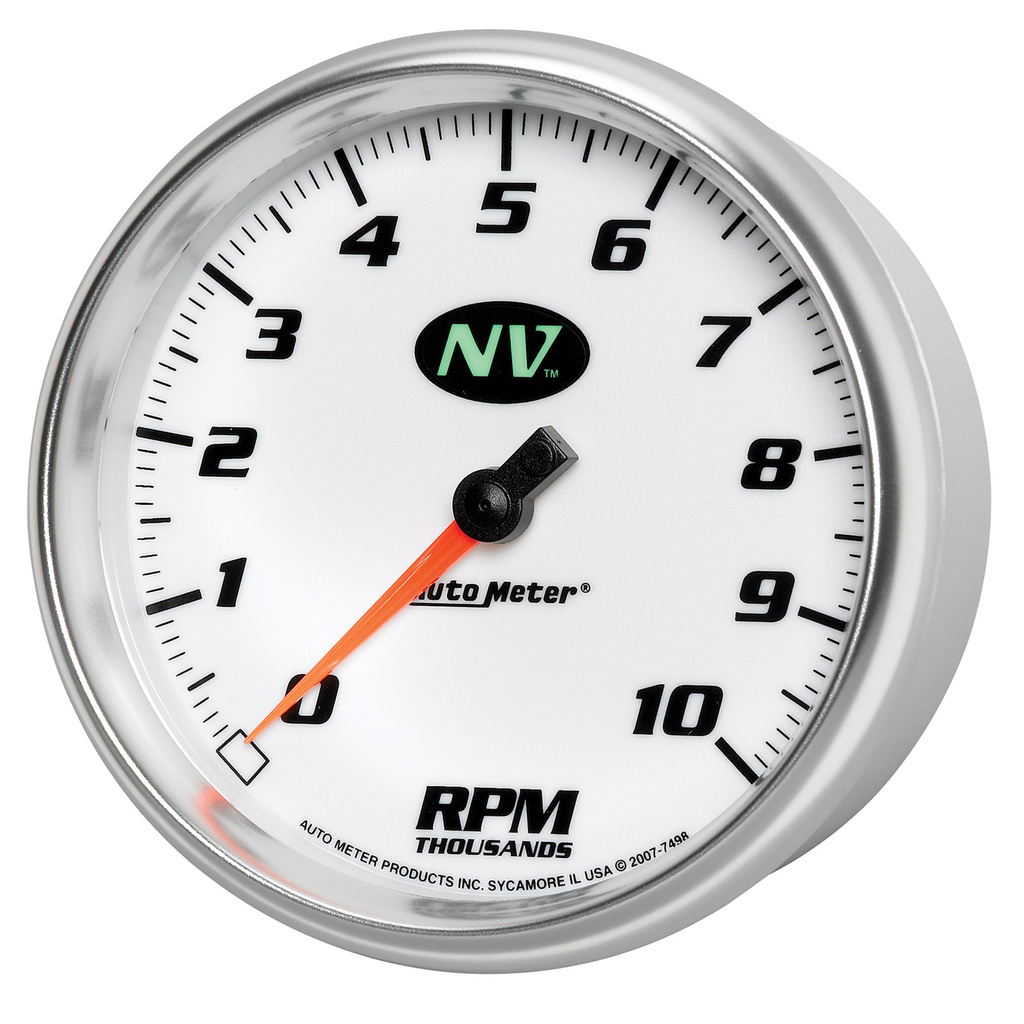 5" In-Dash Turteller, 0-10,000 Rpm, Nv