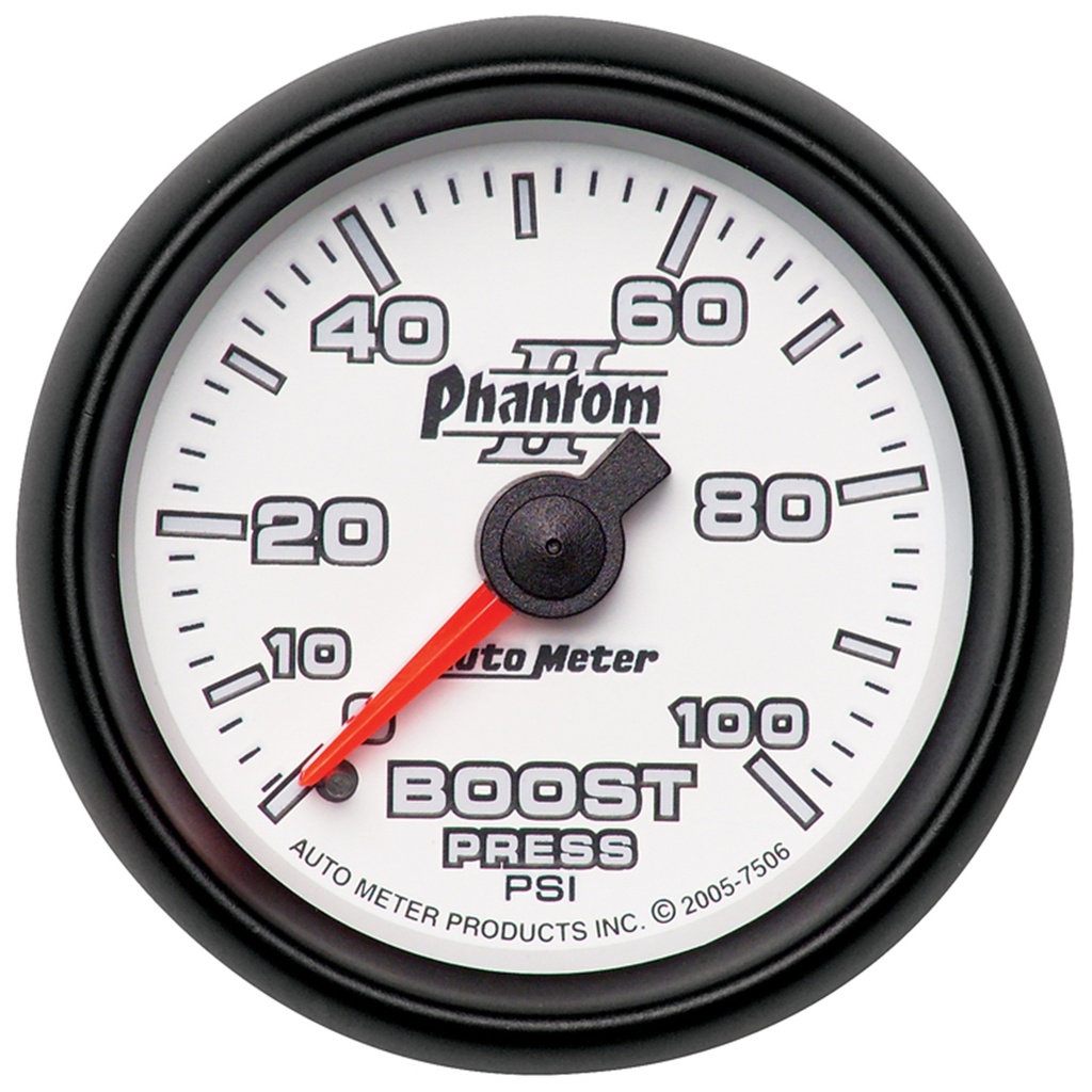 2-1/16" Boost, 0-100 Psi, Phantom Ii