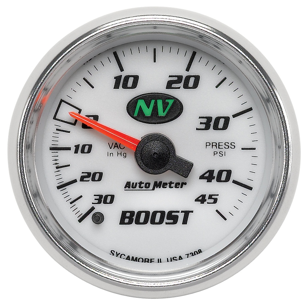 2-1/16" Boost/Vakuum, 30 In Hg/45 Psi, Nv