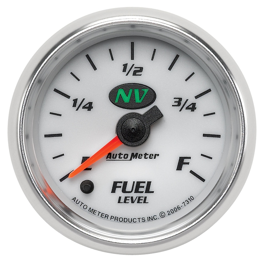 2-1/16" Drivstoffnivå, Programmable 0-280 Ω, Nv