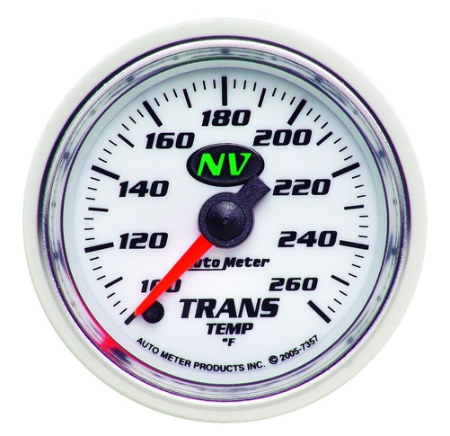 2-1/16" Transmisjon Temperatur, 100-260 °F, Nv