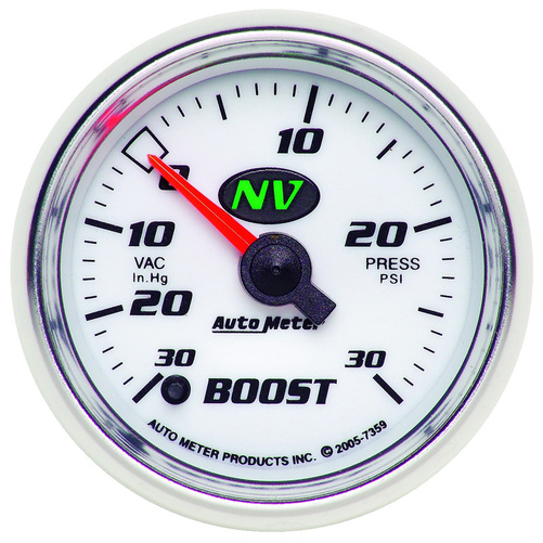 2-1/16" Boost/Vakuum, 30 In Hg/30 Psi, Nv