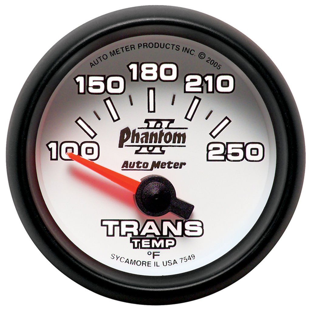 2-1/16" Transmisjon Temperatur, 100-250 °F, Phantom Ii