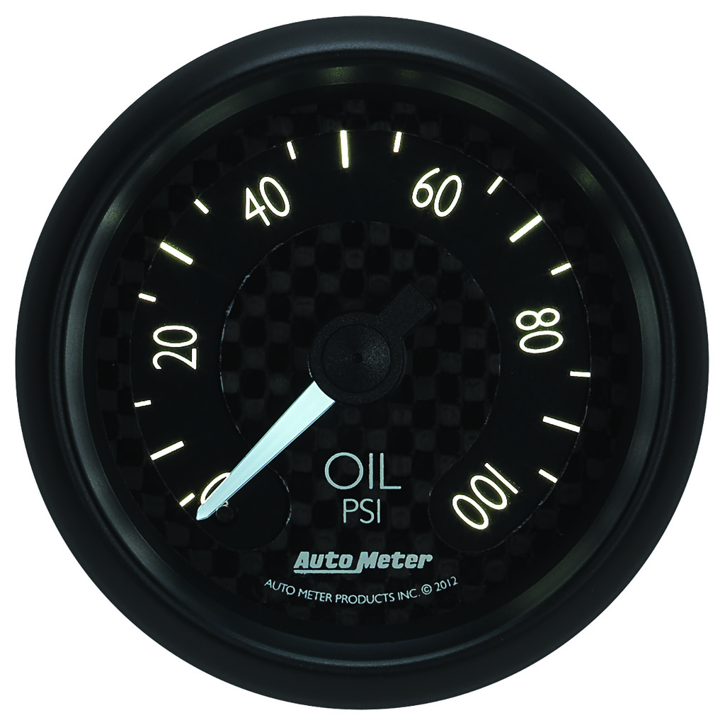2-1/16" Oljetrykk, 0-100 Psi, Gt