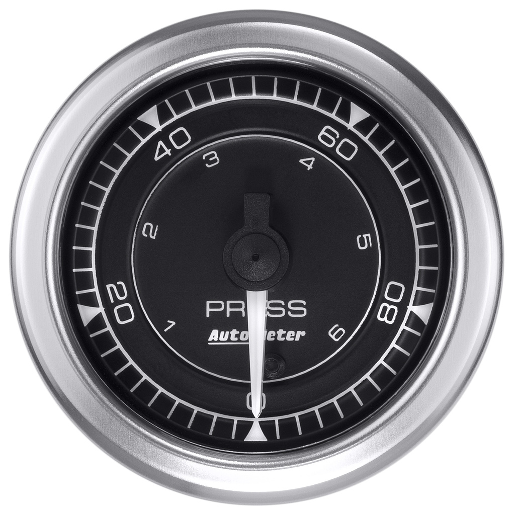 6-målers tilpasset dashbordsett, A-Body / Duster / Demon / Dart 70-76, Chrono
