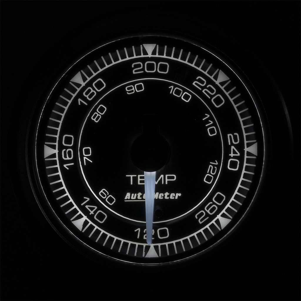 2-1/16" Temperature 120-280ºf Digital Stepper Motor Chrono