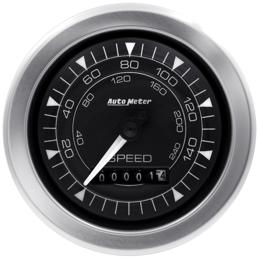 6-målers tilpasset dashbordsett, A-Body / Duster / Demon / Dart 70-76, Chrono