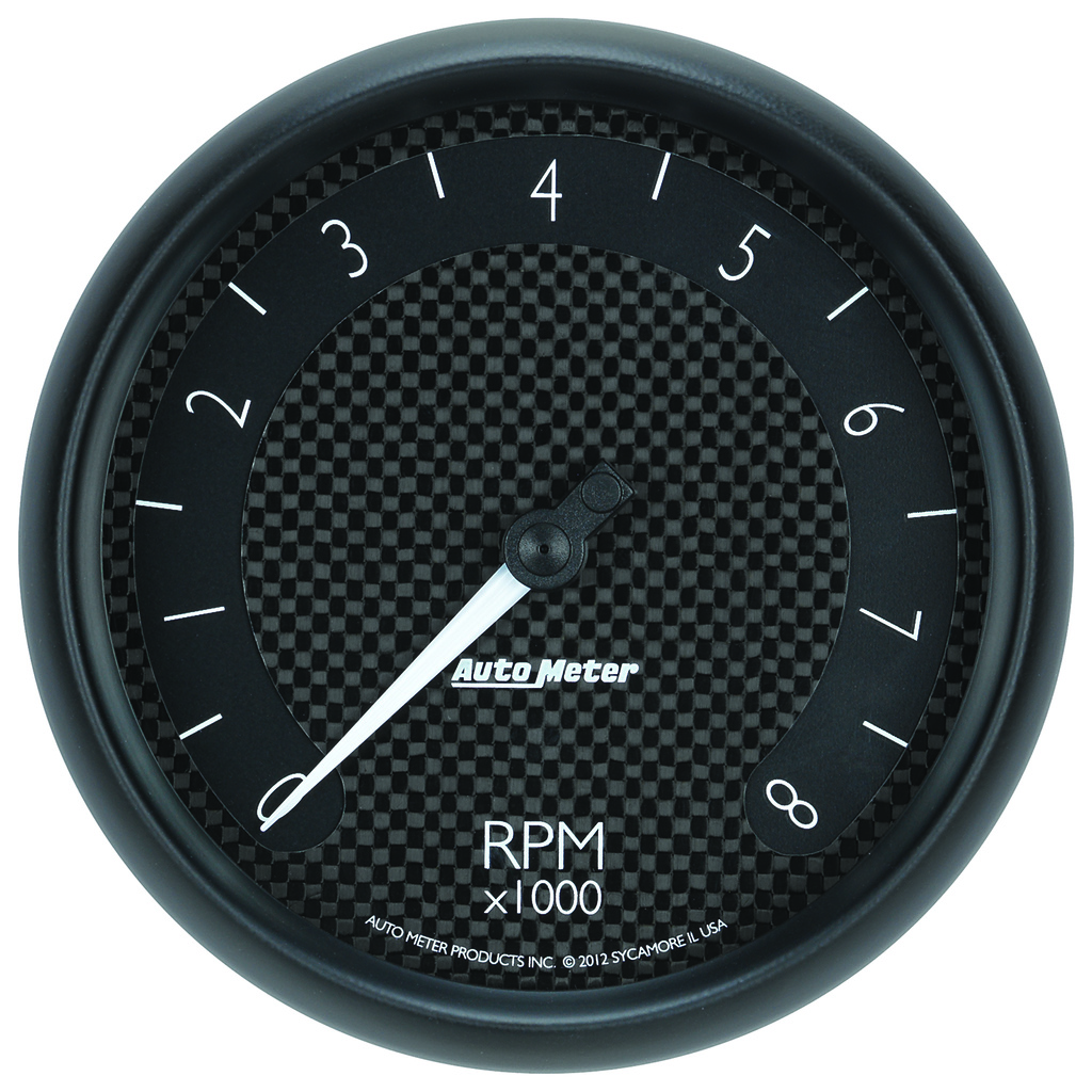 5" In-Dash Turteller, 0-8,000 Rpm, Gt