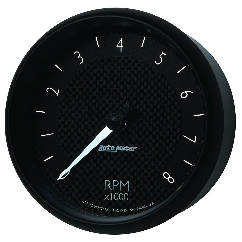 5" In-Dash Turteller, 0-8,000 Rpm, Gt