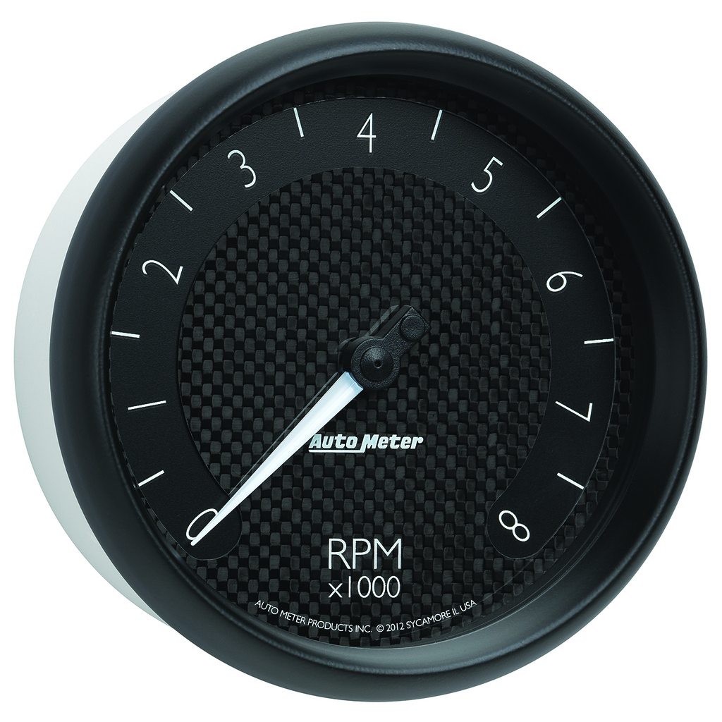 5" In-Dash Turteller, 0-8,000 Rpm, Gt