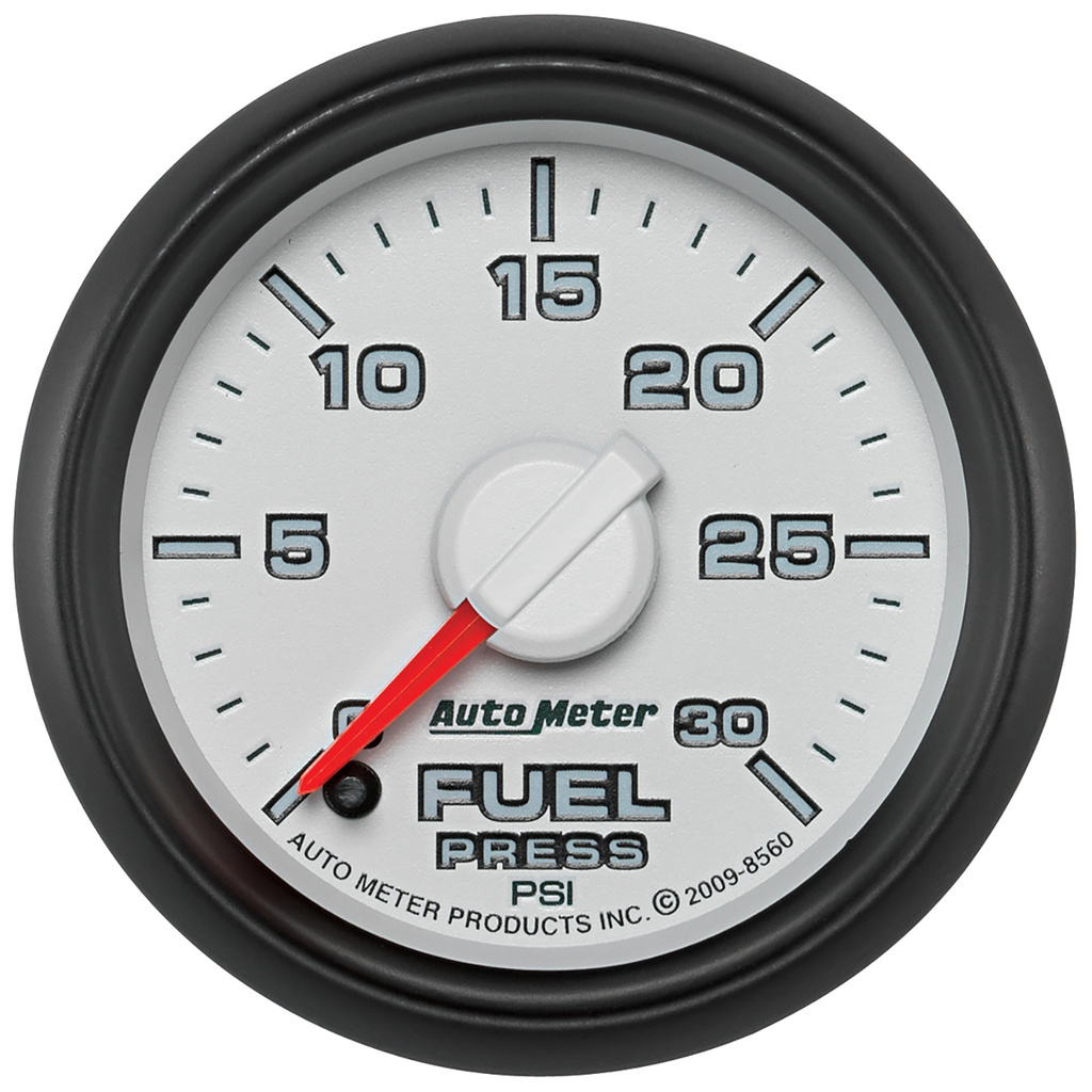 2-1/16" Drivstoff Trykk, 0-30 Psi, Gen 3 Dodge Factory Match