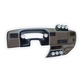 Dash Top, Triple, 2-1/16", Ford Super Duty 99-04
