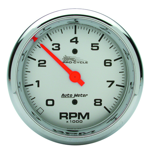 3-3/8" Turteller, 0-8,000 Rpm, Silver, Pro-Cycle