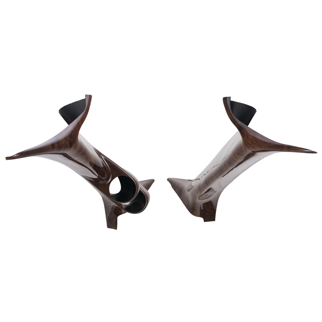 A-stolpesett Set, Full, Dual, 2-1/16", Wood Grain, Super Duty 99-07