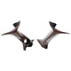 A-stolpesett Set, Full, Dual, 2-1/16", Wood Grain, Super Duty 99-07
