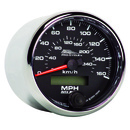 2-5/8" Hastighetsmåler, 0-160 Mph, 0-260 Kph, Black, Pro-Cycle