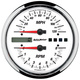 5" Direct Fit Turteller/Speedometer Combo, 8k Rpm/120 Mph, White, Pro-Cycle