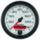 3-3/8" Hastighetsmåler, 0-160 Mph, White, Pro-Cycle