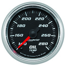 2-1/16" Oljetemperatur, 140-280 °F, Black, Pro-Cycle