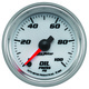 2-1/16" Oljetrykk, 0-100 Psi, White, Pro-Cycle