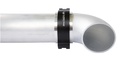 V-bånd aluminium 2,5"