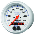 3-3/8" Gps Hastighetsmåler, 0-50 Mph, Marine White