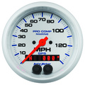 3-3/8" Gps Hastighetsmåler, 0-140 Mph, Marine White