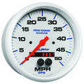5" Gps Hastighetsmåler, 0-50 Mph, Marine White