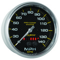 5" Gps Hastighetsmåler, 0-140 Mph, Marine Carbon Fiber